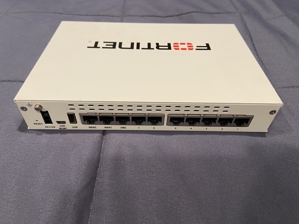 Fortinet FortiGate 60D FG-60D Firewall Security Appliance