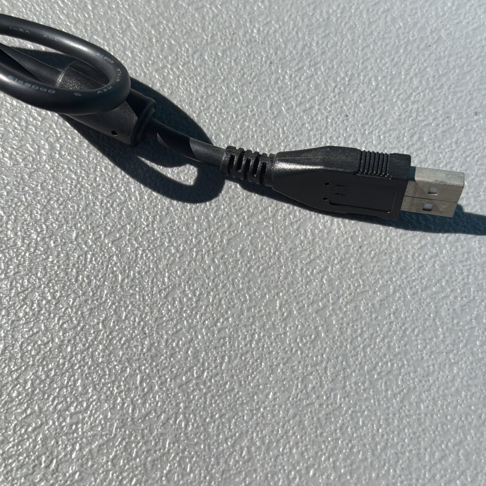 Untested TEAC External USB Floppy Drive FD-05PUB Black Plug In