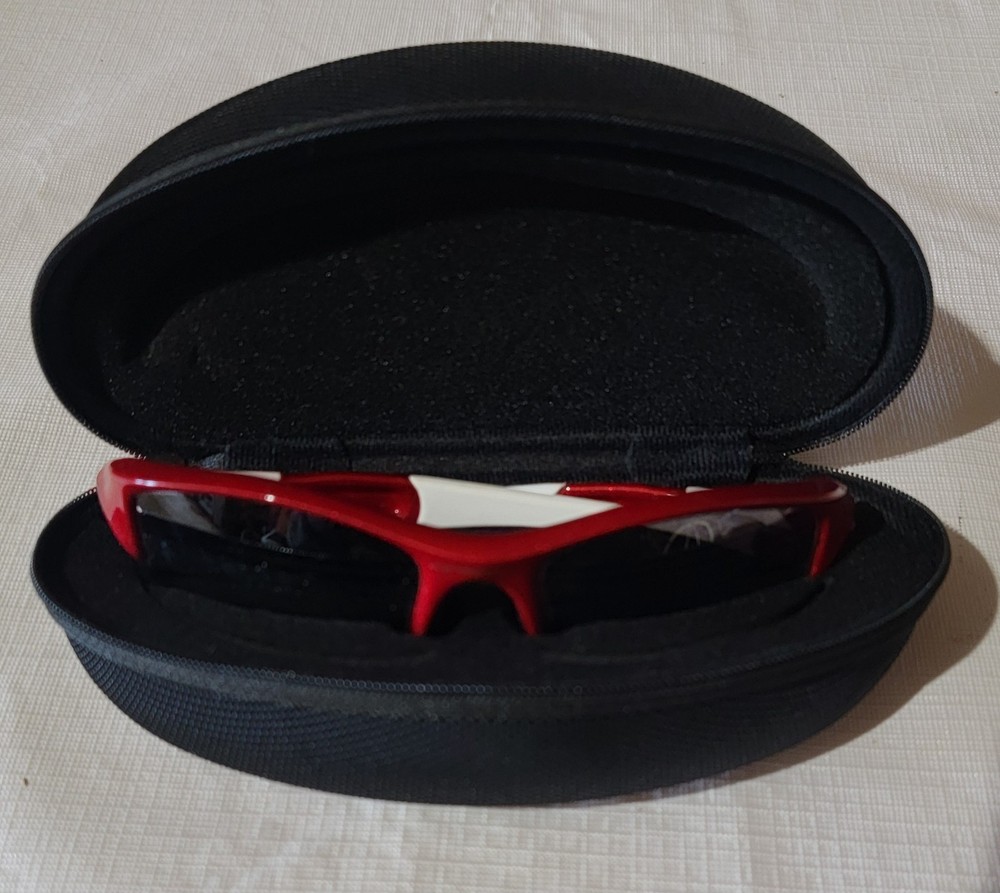 Oakley Flak Half Jacket Metallic Red/White Frame