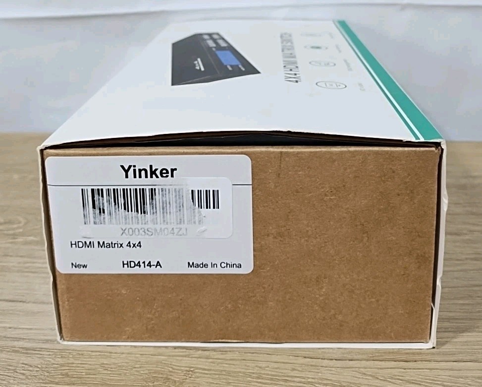 4x4 HDMI Matrix Switch Yinker HD414-A Various Controls (#E1-A2)