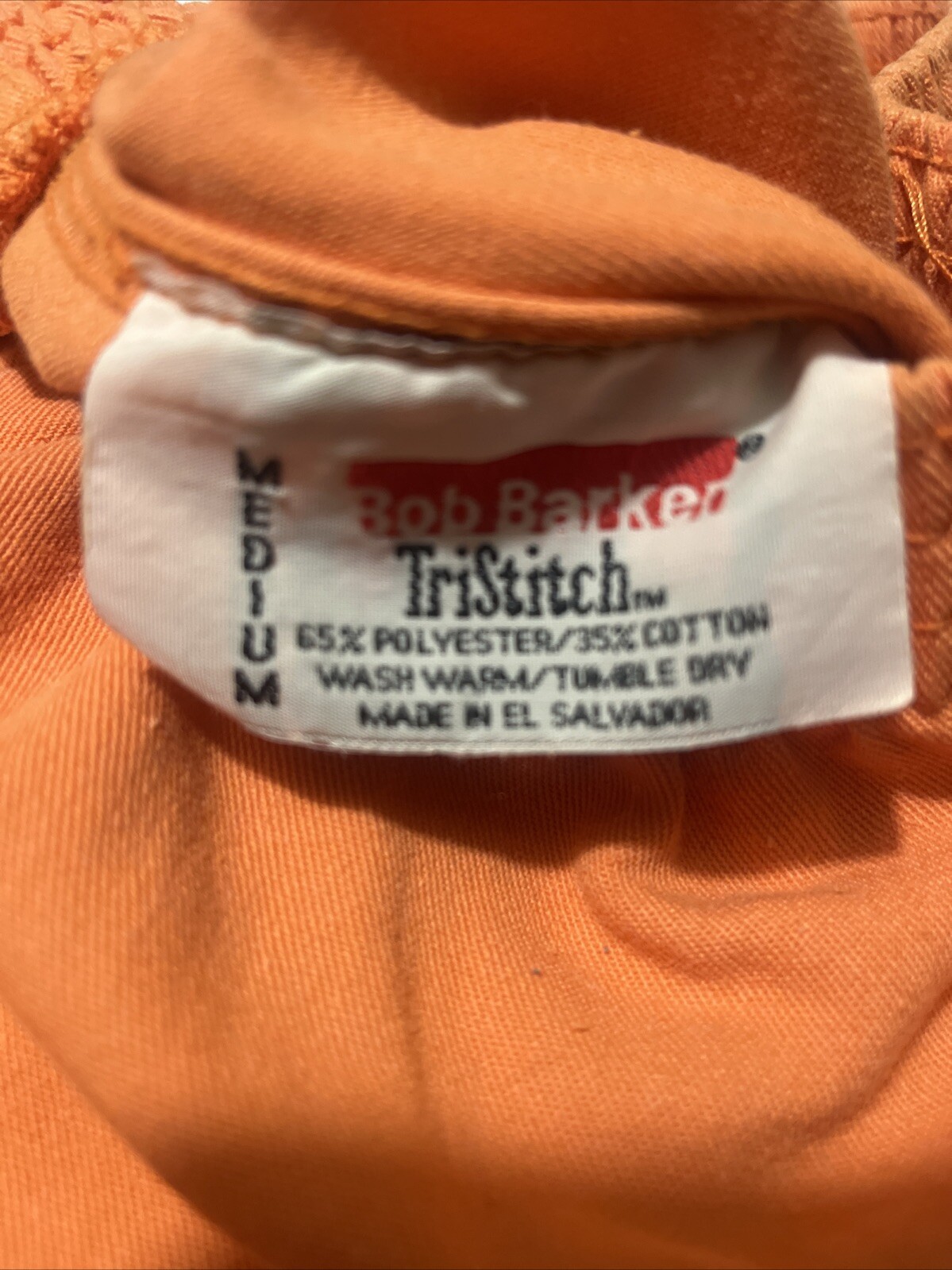 Bob Barker Authentic Orange Prison Prisoner Jail Inmate Scrub Uniform Pants