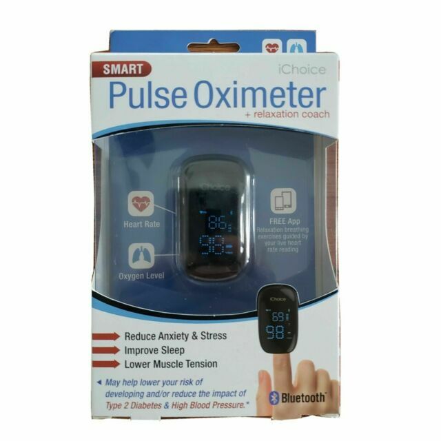 iChoice Smart Pulse Oximeter + Relaxation Coach