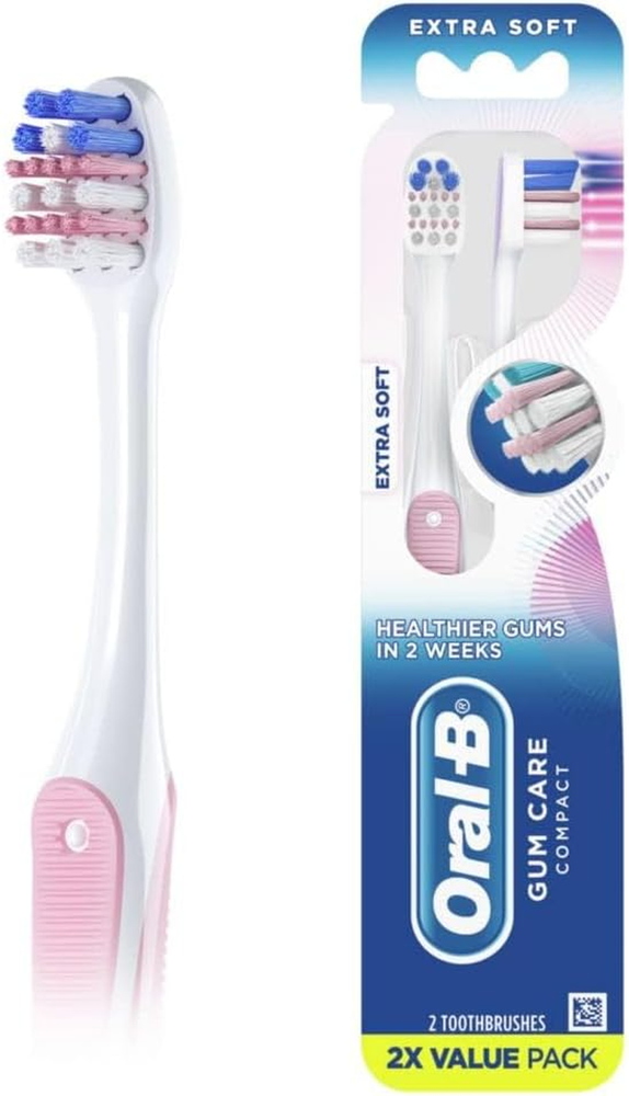 Gum Care Sensitive Toothbrushes, Extra Soft, 2 Count