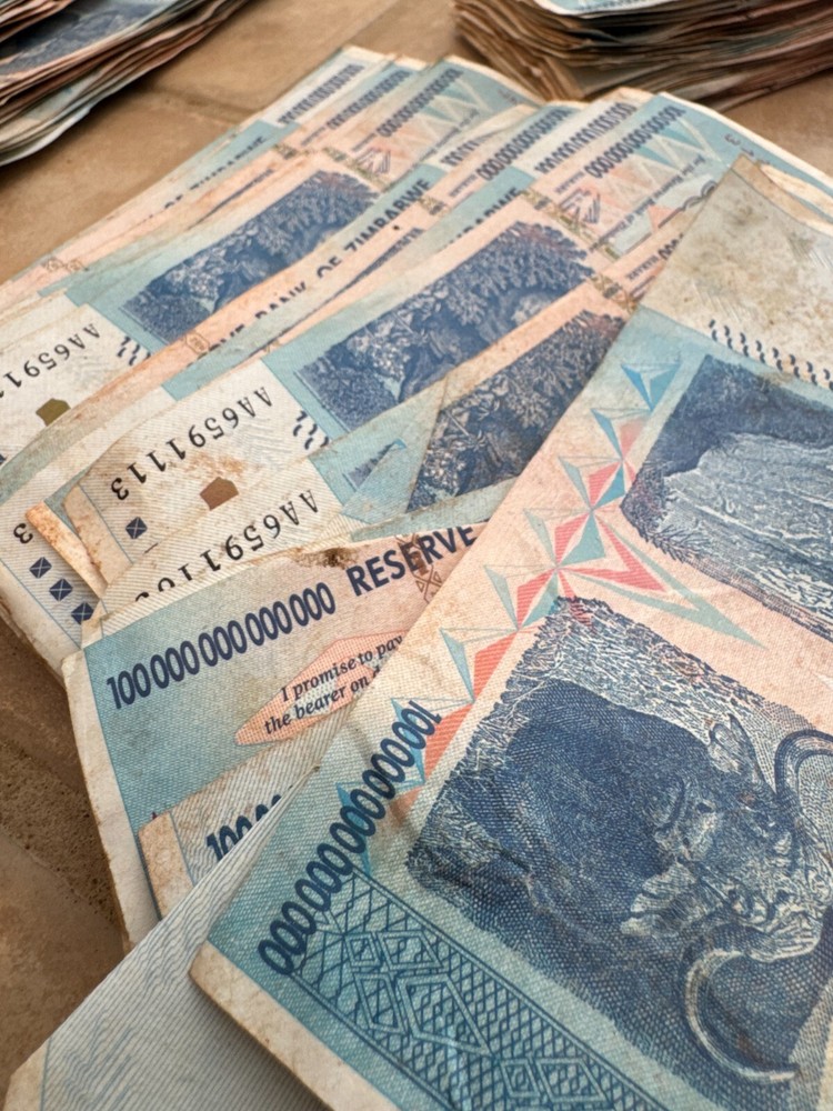 🔥 AUTHENTIC ZIMBABWE 100 TRILLION DOLLAR 🔥 CIRCULATED