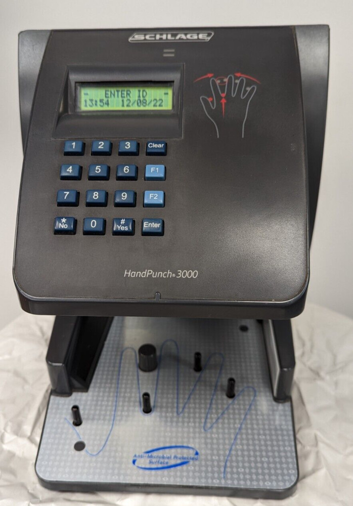 Schlage HandPunch HP-3000 E with Ethernet