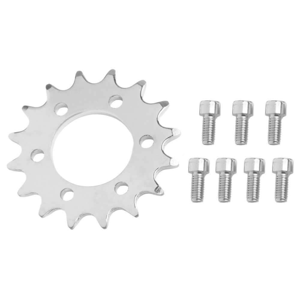 16 Teeth Fixed Gear for Bicycles Compatible with 44mm Brake Disc Mount
