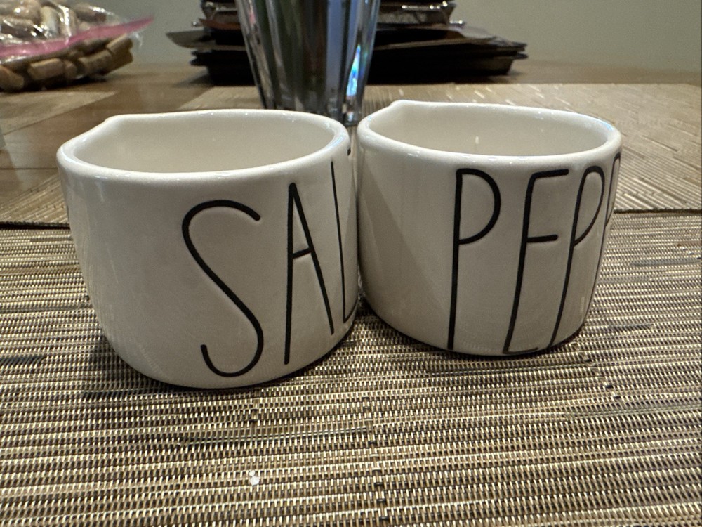 Rae Dunn Salt & Pepper Cellars Rare