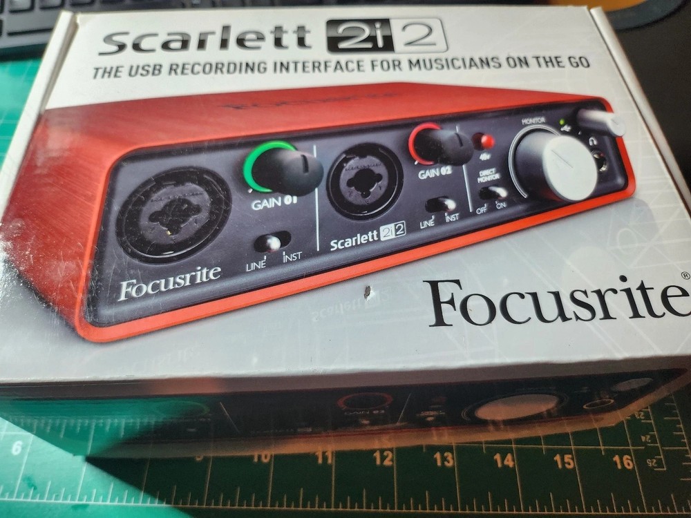 Focusrite Scarlett 2i2 USB Audio Interface 3rd Gen