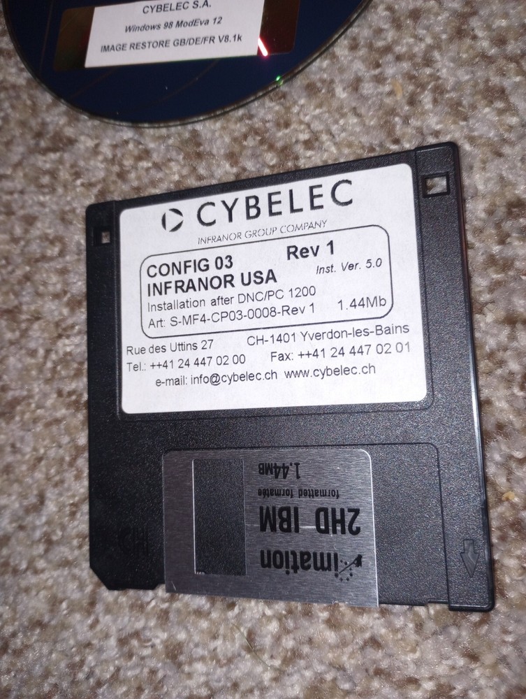 GENUINE CYBELEC INFRANOR 3D CH22388 SOFTWARE