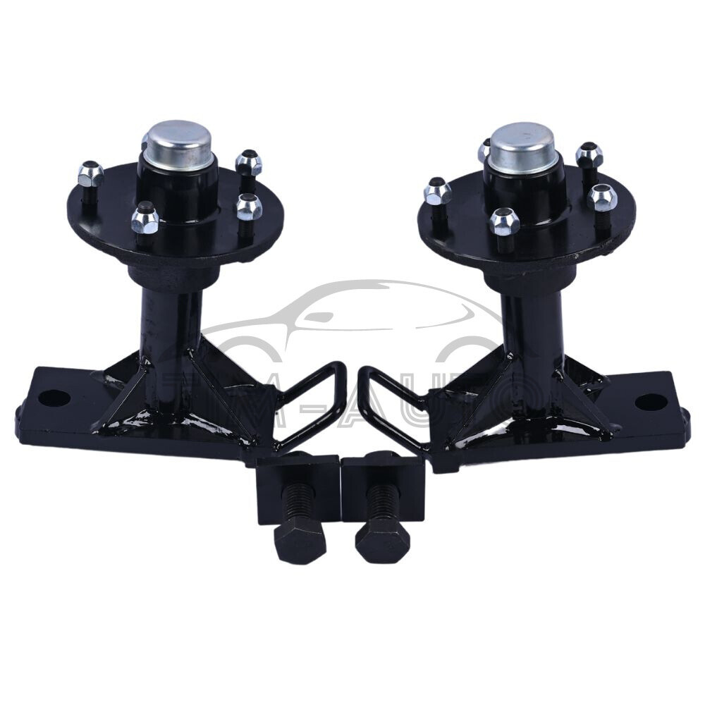 5 × 5.5 Lug 7000LB Superior Shipping Container Wheels and Bolt-on Spindle Kits