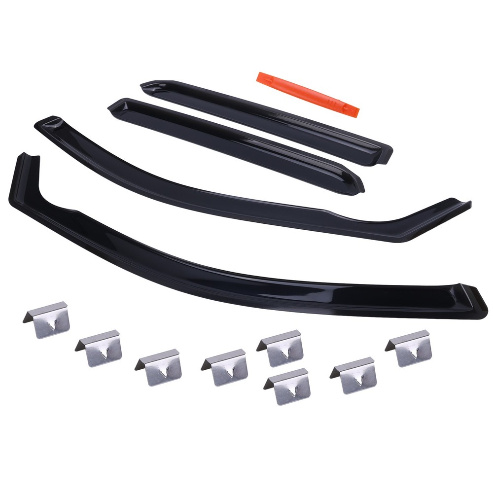For 2011-2026 Dodge Durango Shatterproof Rain Guards Vent Visors Shade
