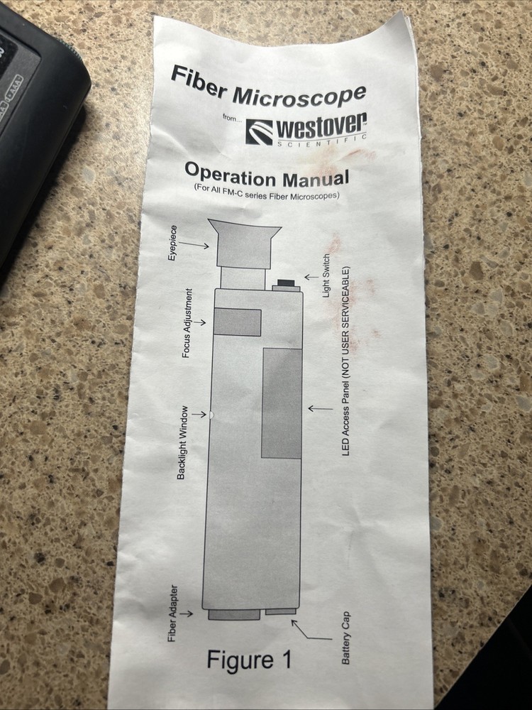 Westover Scientific ￼iber Microcope