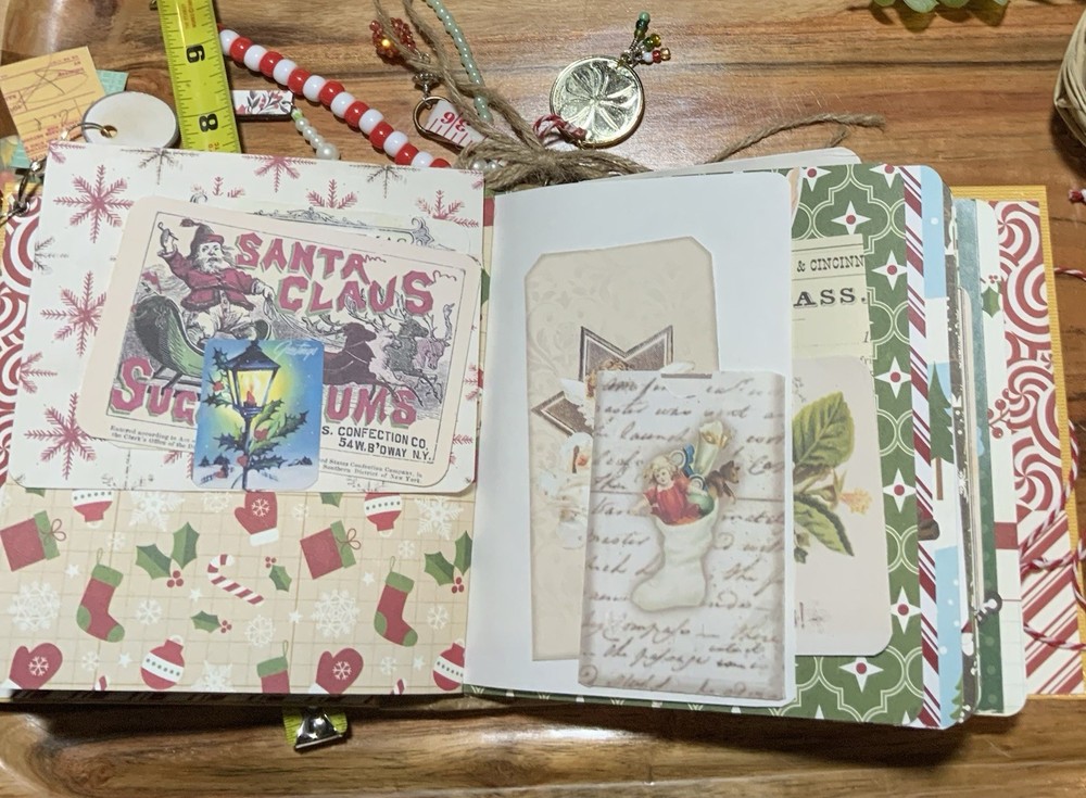 Christmas Handmade Junk Journal