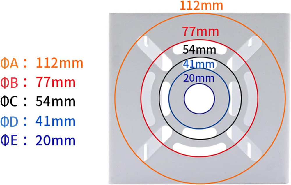 Universal Vertical Pole Mount for Security Camera, Solid Metal Bracket with Loop