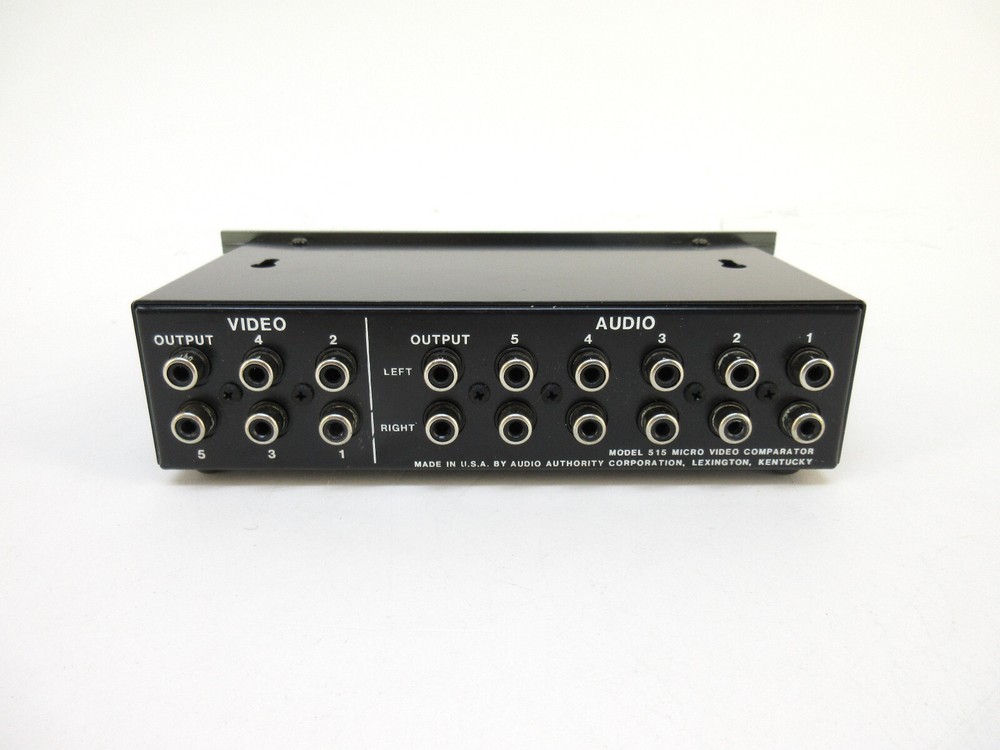 Audio Authority 515 Audio-Video Switching System, Micro Video Comparator
