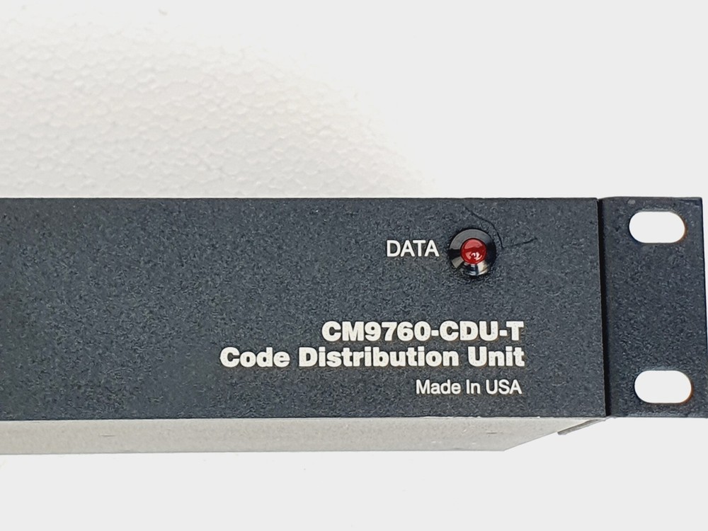 PELCO CM9760-CDU-T Code Distribution Unit # Made in USA