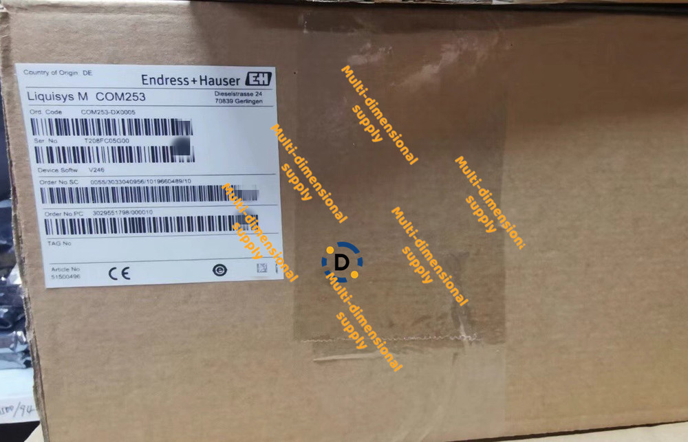 New COM253-DX0005 Dissolved oxygen analyzer