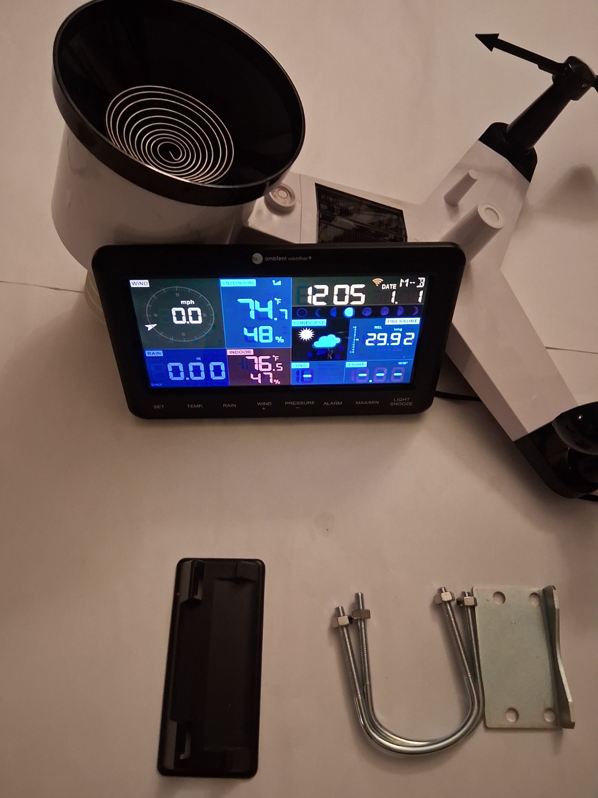 Ambient Weather WS-2902D Wi-Fi Smart Weather Station With Display Console - !