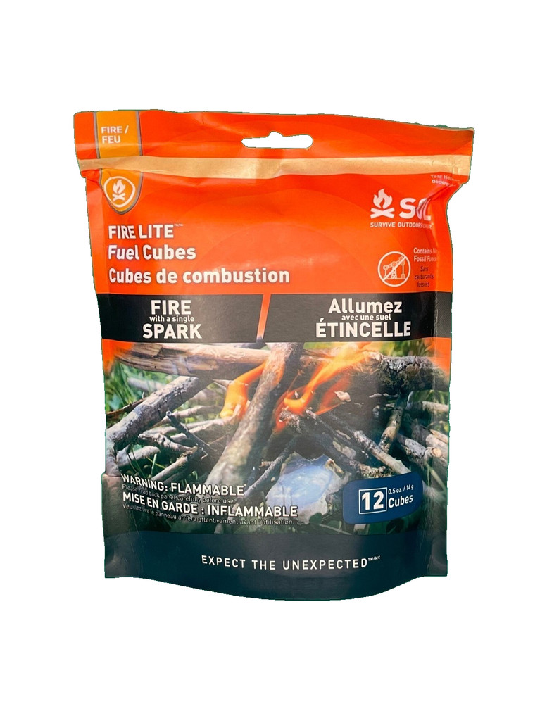 Sol Fire Lite Fuel Cubes - 12 Pieces