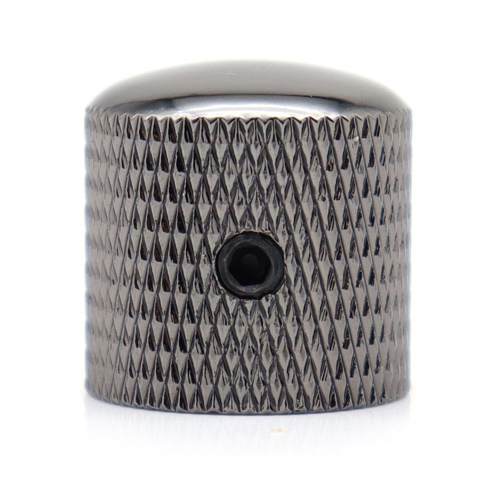 4Pcs Metal Dome guitar Knobs Volume Tone Guitar Speed Control Knobs Black Nickel