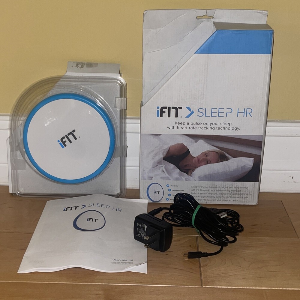 NON WORKING iFit Sleep HR Activity Tracker - White IFMPAD16