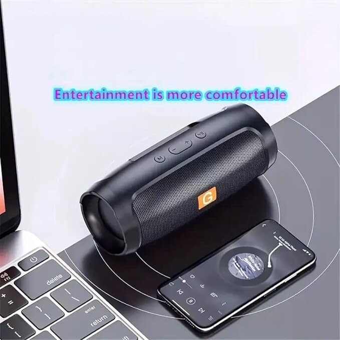 FRAZCOM Bluetooth Speaker, Portable Wireless Speaker for Family/Party/Holidays