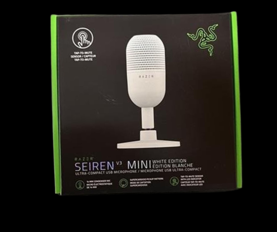 Razer Seiren V3 Mini USB Microphone White