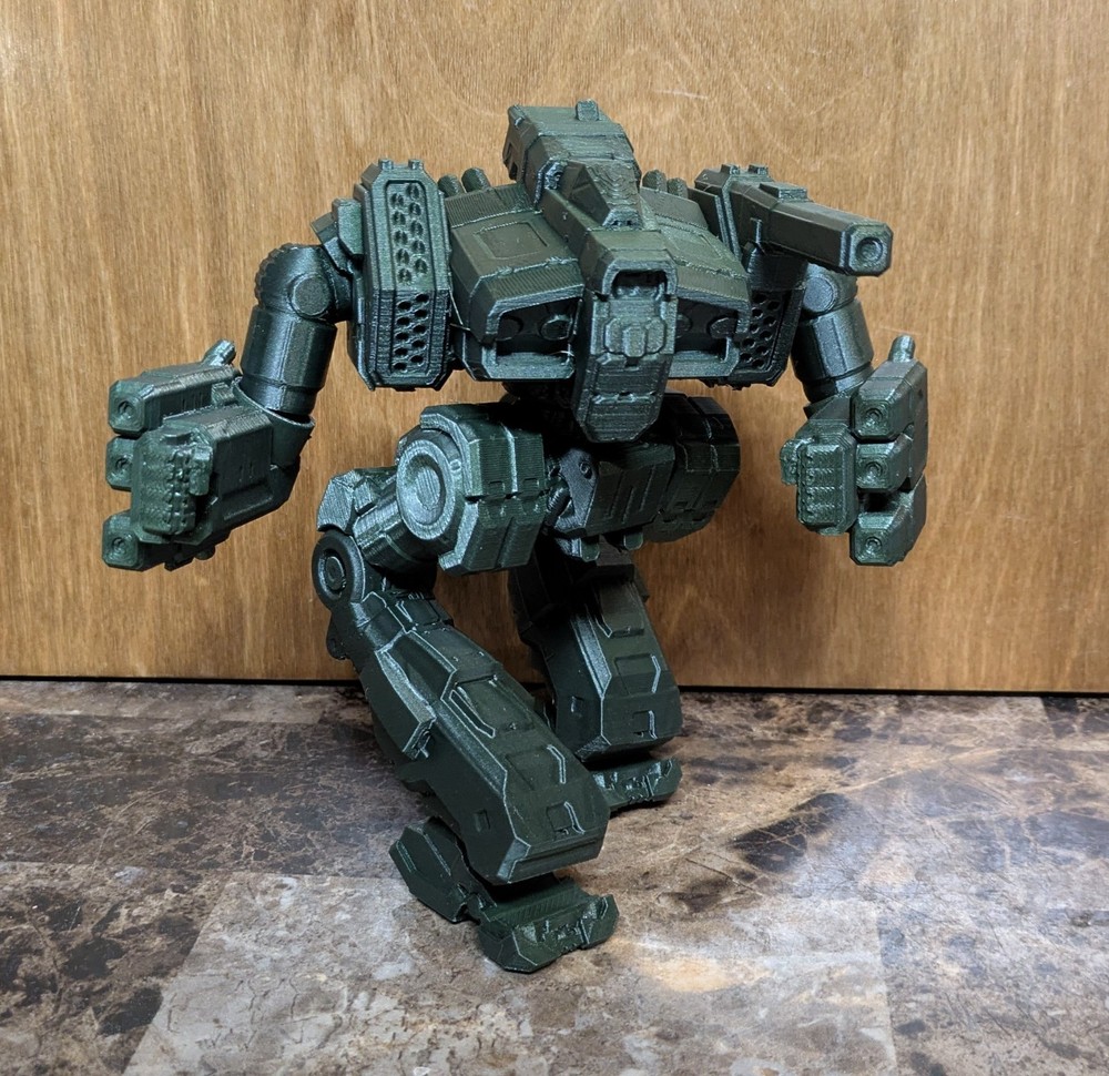 Mech Figurine - Hellfire; 7" Size, Articulated