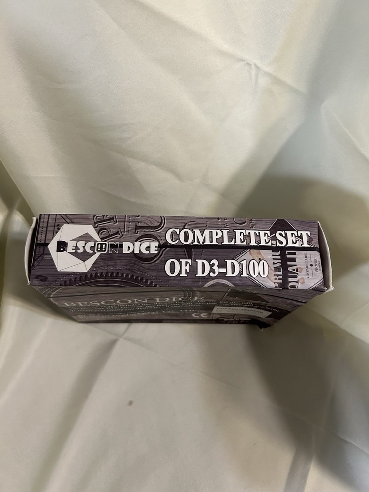 BESCON DICE complete Set Of D3-D100