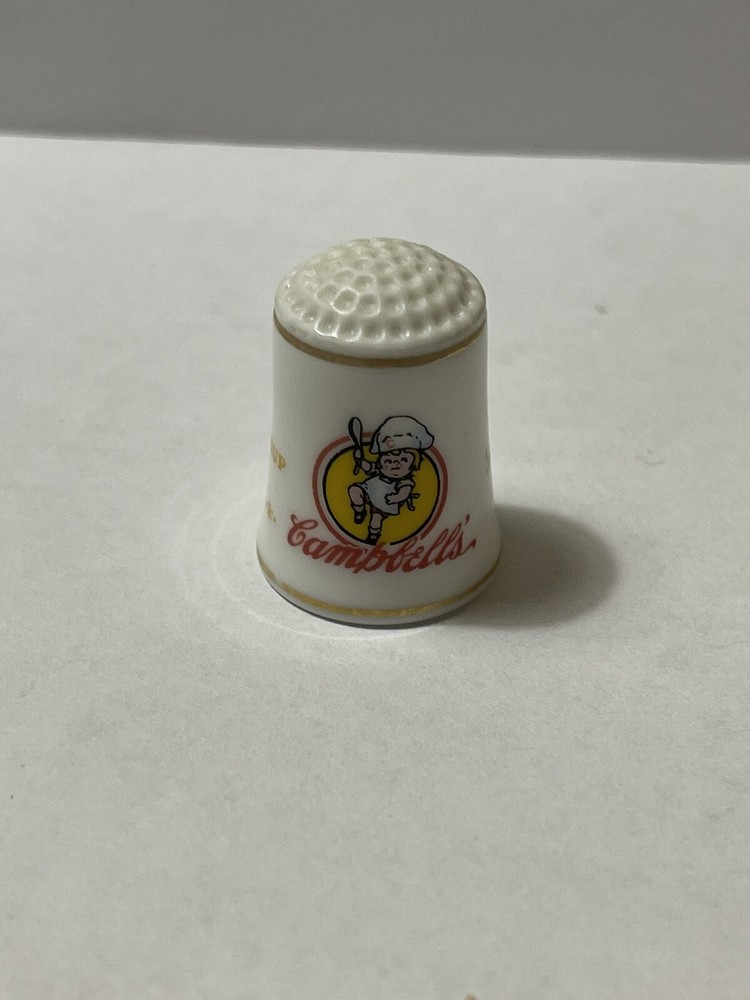 VTG Campbells Soup Thimble 1980
