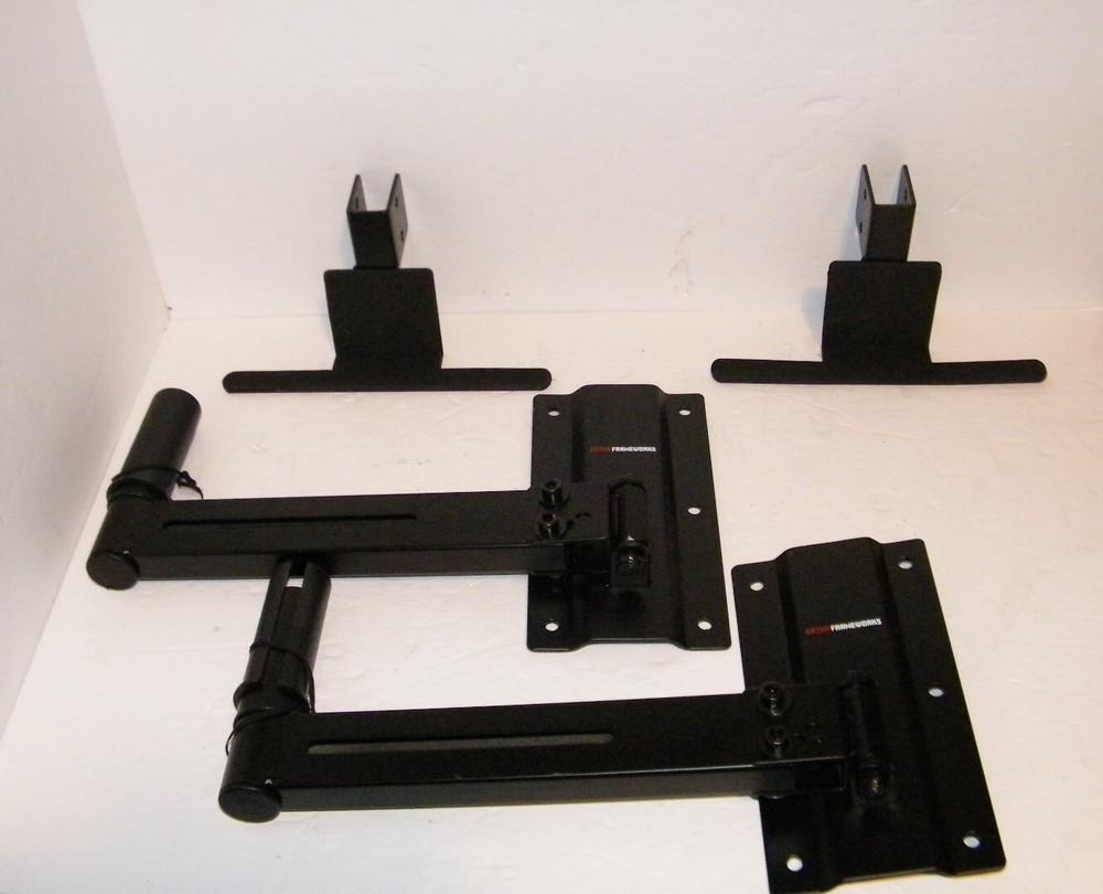 Gator Frameworks Wall Mount Speaker Stands (Pair) - NEW - Missing Hardware