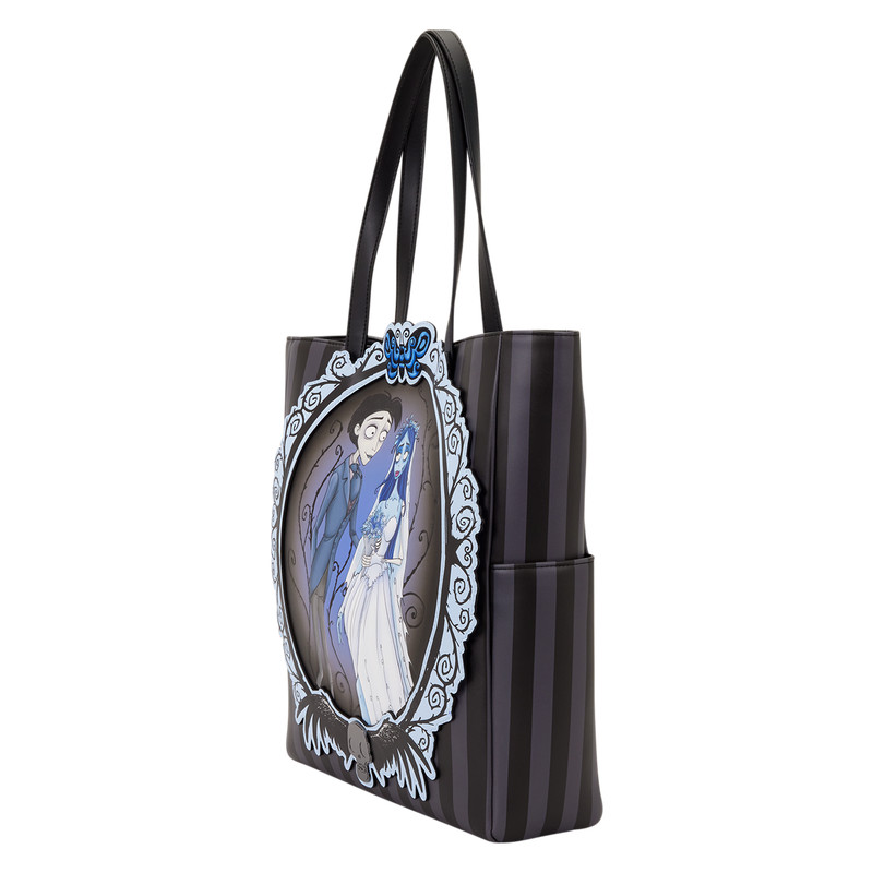 Loungefly Corpse Bride Victor & Emily Tote Bag