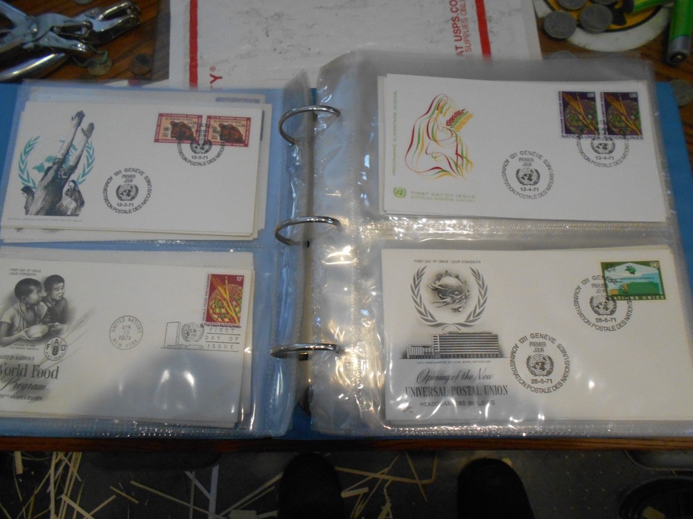 united nations first day covers 1970-80
