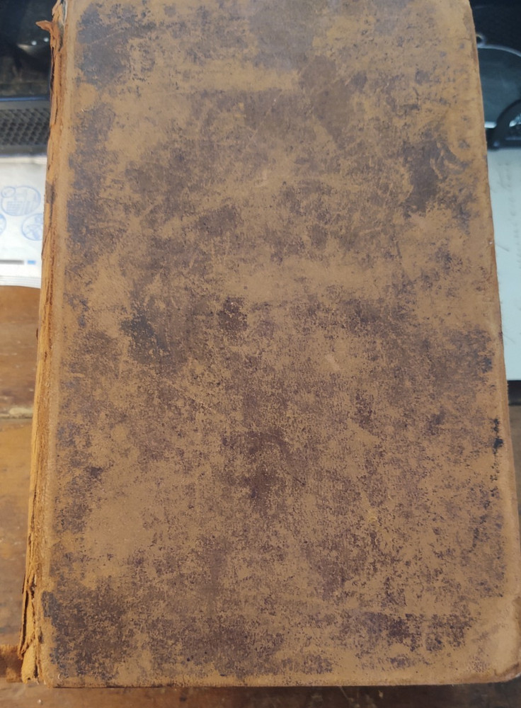 Anabasis of Xenophon ,English notes ,explanatory map 1851 , 632 pps  Leather