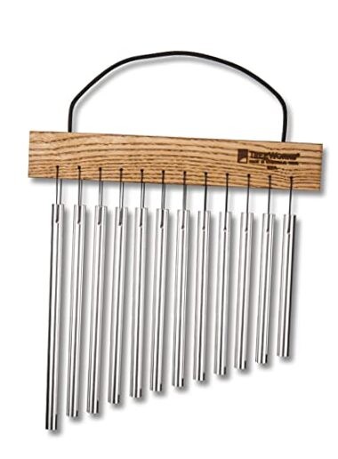 TreeWorks Chimes Handheld Single Row Bar Chimes Percussion Instrument — Made