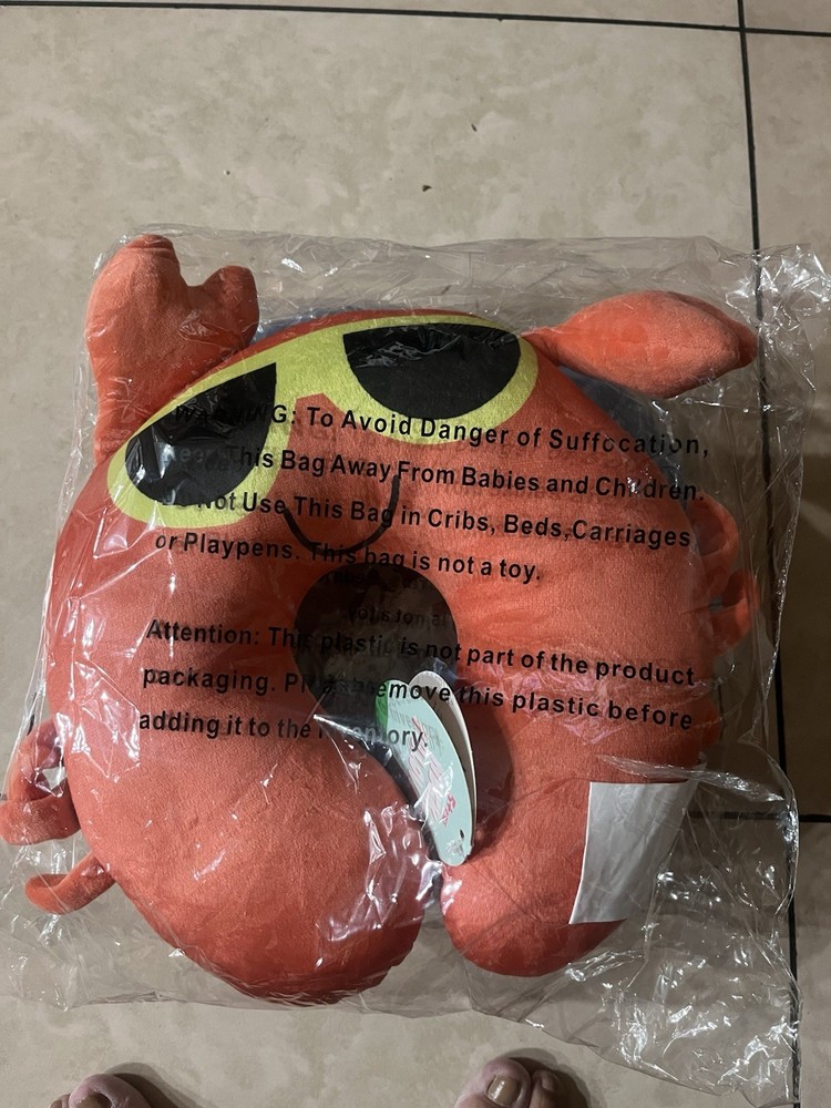 Crab Neck Pillow kids 5 plus