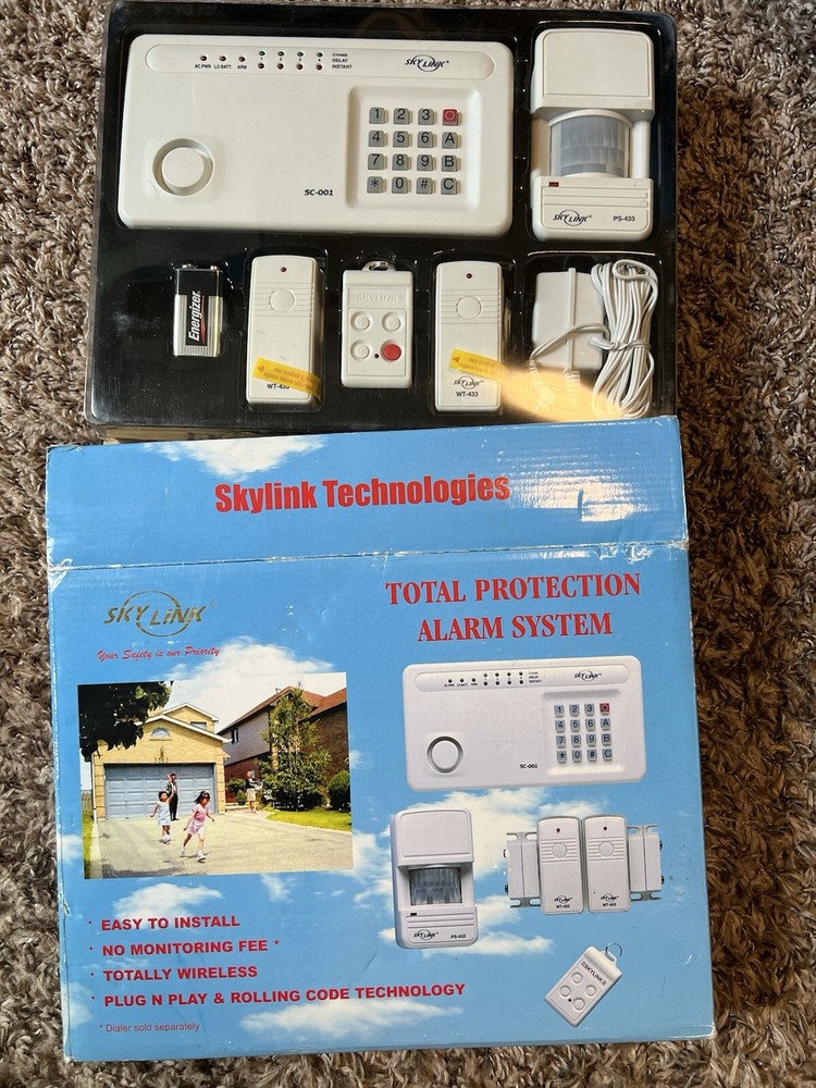 Skylink SC-100 Wireless Security Deluxe Security System (SC-100)