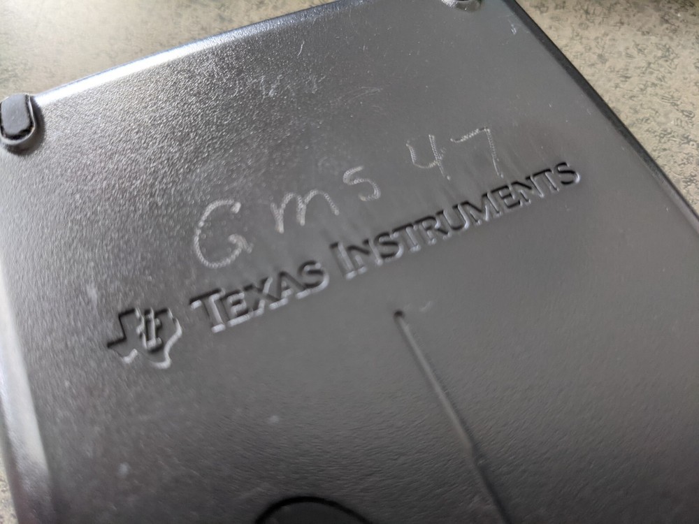 Texas Instruments TI-83 Plus Graphing Calculator TESTED RAM CLEARED + BATTERIES