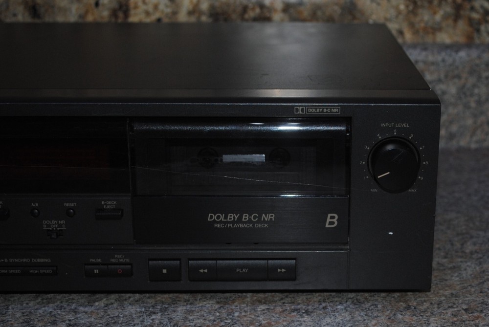 JVC TD-W75 Stereo Double Cassette Deck