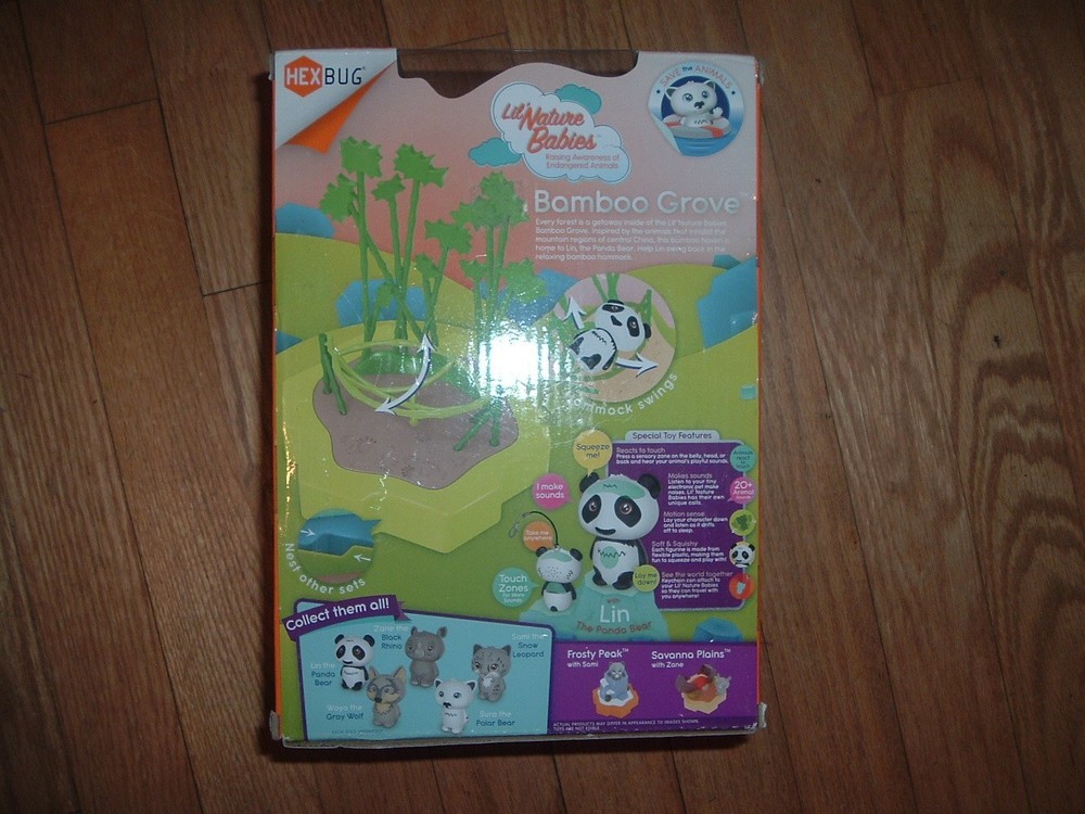 HEXBUG Lil' Nature Babies Bamboo Grove slight box damage