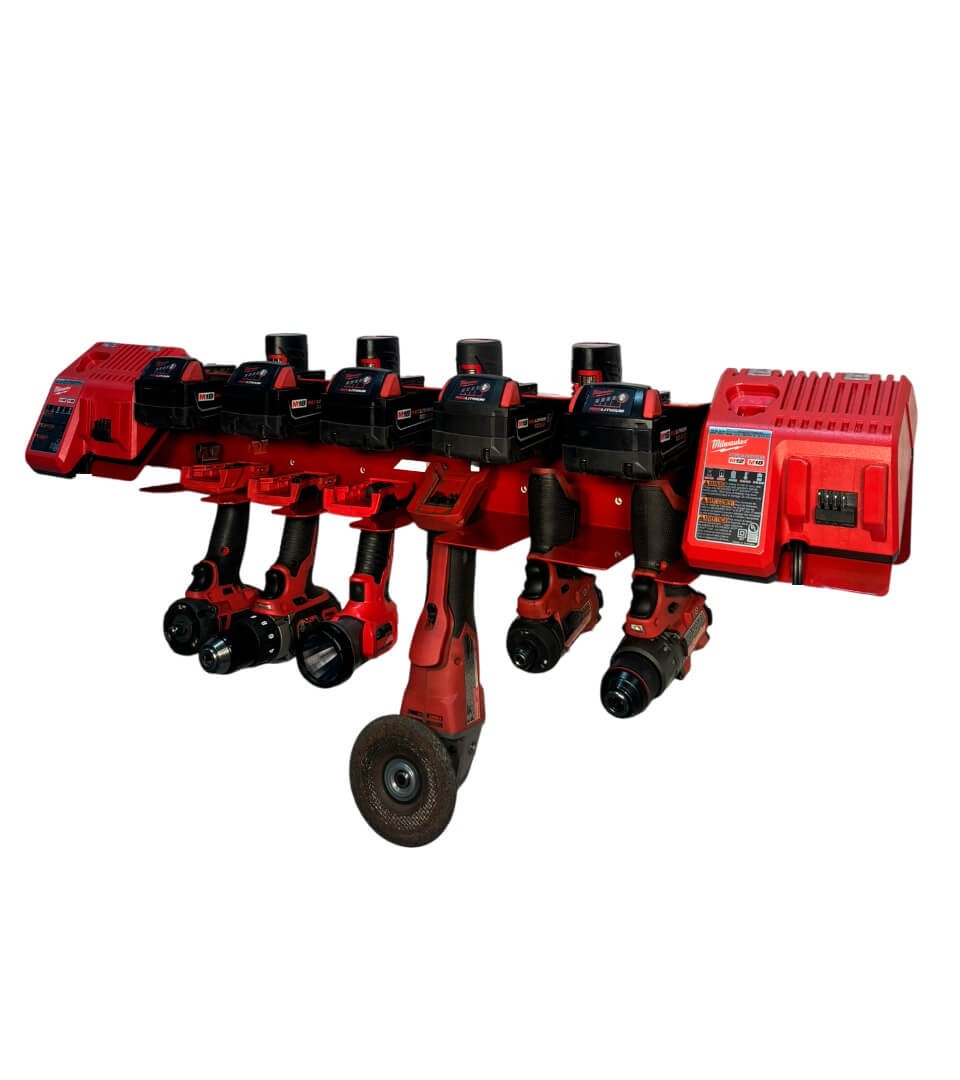 Milwaukee M18 and M12 Drill Battery Charging Station