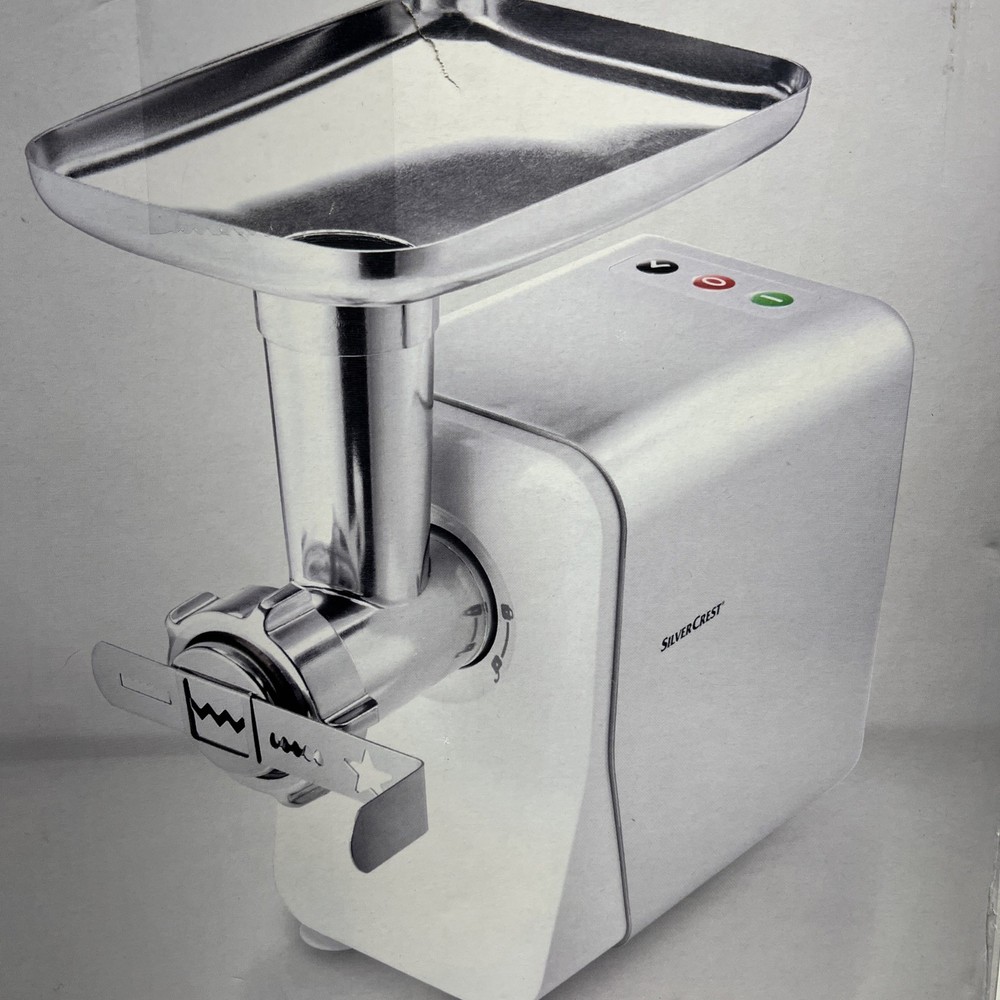 Silver Crest Kitchen Electric Food Grinder, White