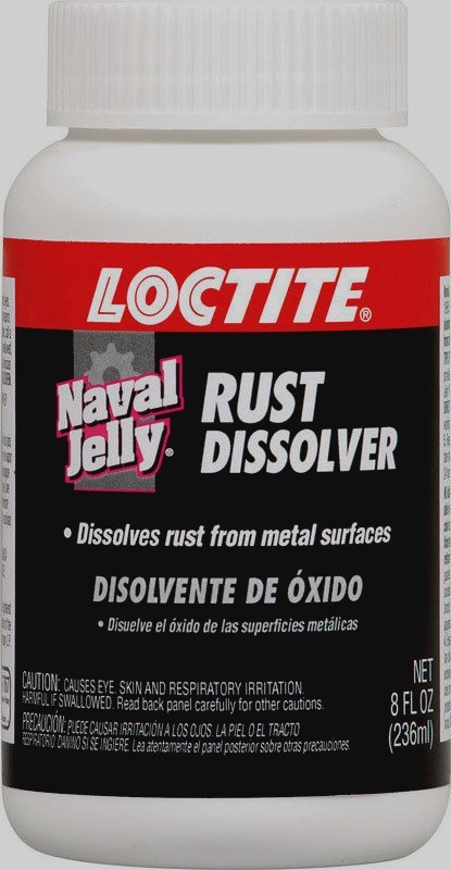 LOCTITE Naval Jelly RUST DISSOLVER Remover from Metal Steel Iron 1381191 NEW 8oz