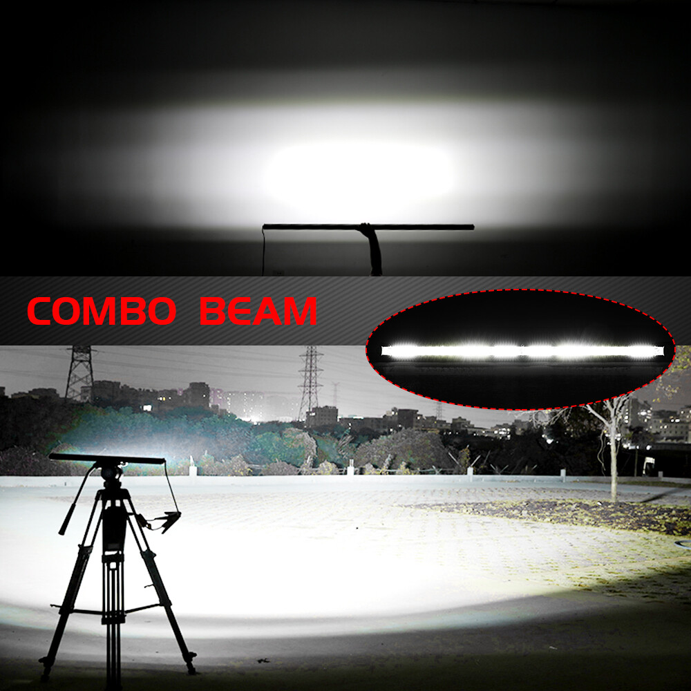 22 inch Slim Led Light Bar Spot Flood Combo Offroad UTV ATV Boat Truck DRL 20"