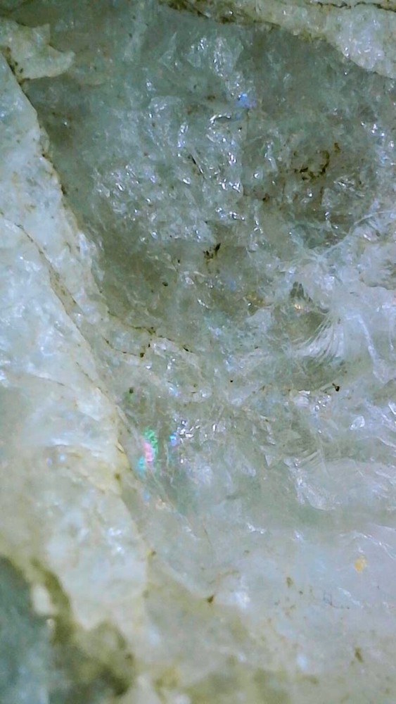 Blue Chalcedony Quartz Lapidary Rough Raw Stone