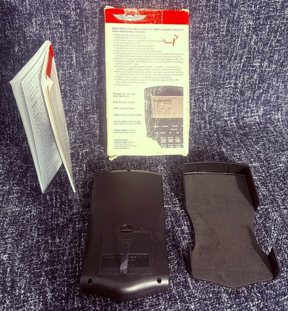 Vtg Air Classics ASA-CX2 Pathfinder Flight Planning Computer Original Packaging