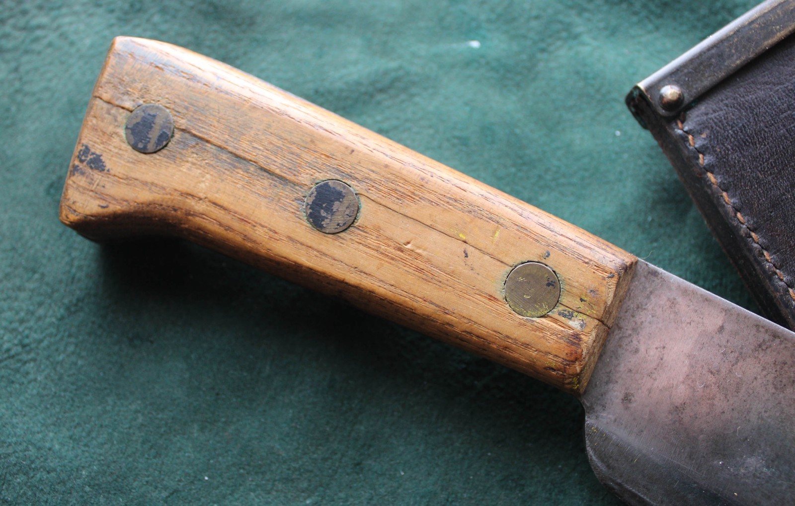 WWII USMC CHATILLON Medical Corps Bolo Knife with 1943 BOYT Sheath