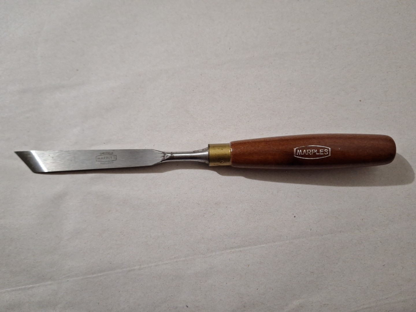 Marples M60A carving tools set in box, 6-piece used set