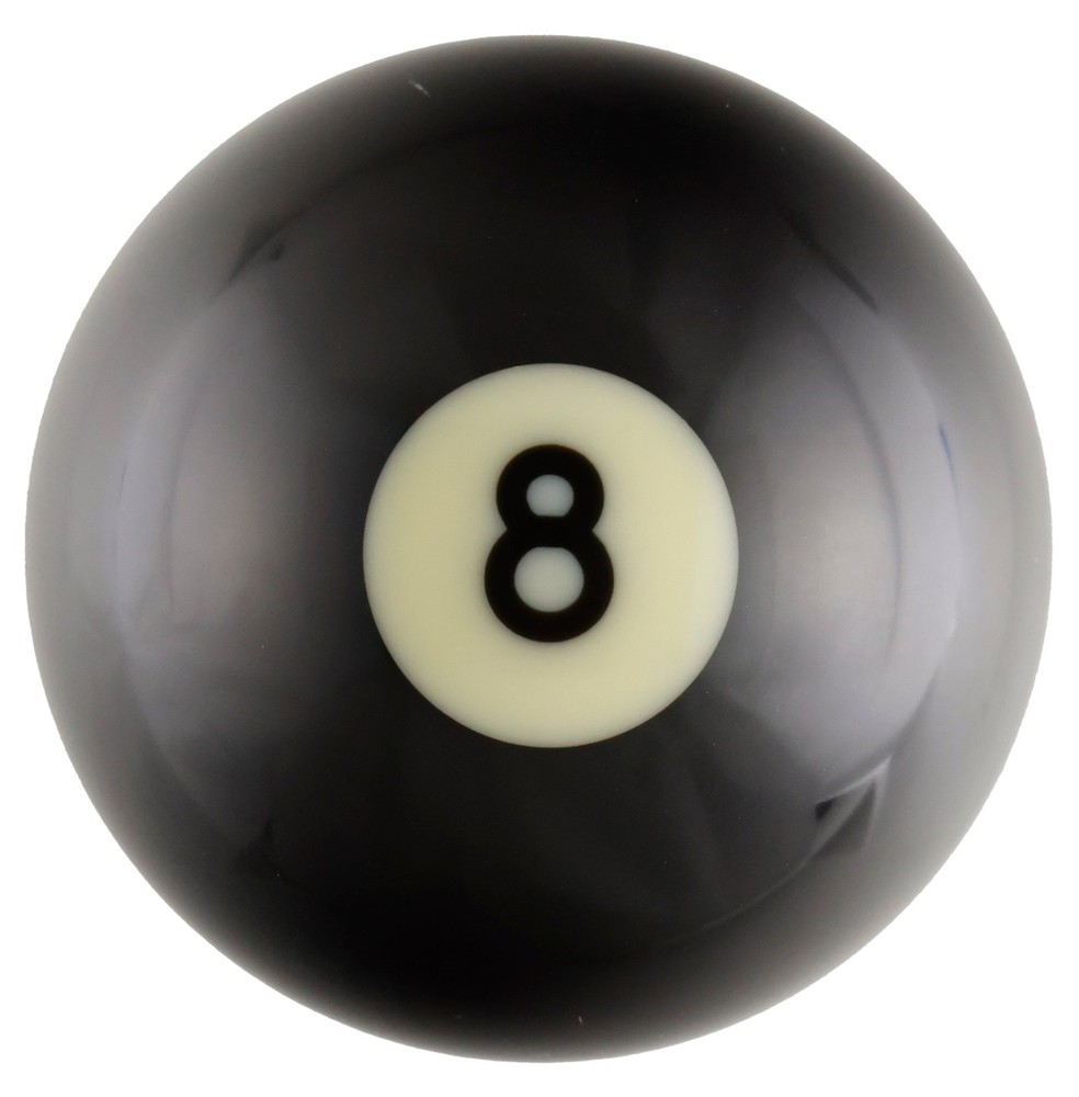 SRS #8 Replacement 2-1/4 Pool Ball (Solid Black)