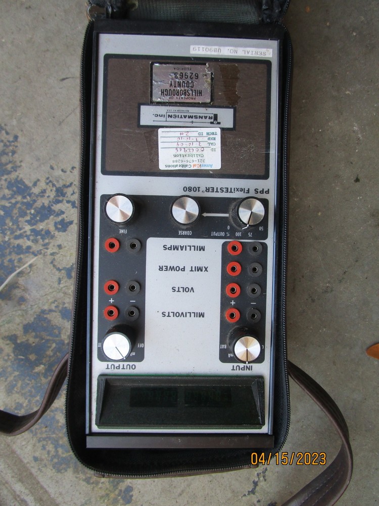 Transmation PPS FlexiTester 1080 Calibrator Signal Indicator